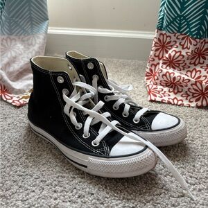 Converse Black High-Top Sneakers for Women